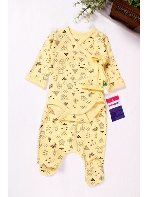 Çamaşır Kenti Kruvaze Bağlamalı Orman Desenli 2'li Erkek Takım