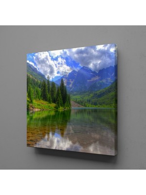 Technopa DOĞA YANSIMALARI KANVAS TABLO - 25x25cm