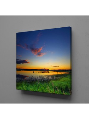 Technopa DOĞA DENİZ MANZARASI KANVAS TABLO - 50x50cm