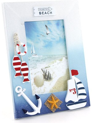 Meks Ahşap Marin Resim Çerçevesi Model 3