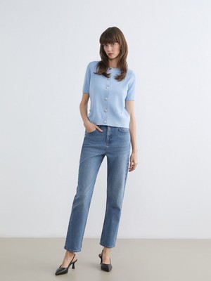 Lc Waikiki Yeni Sezon Mom Fit Kadın Jean Pantolon