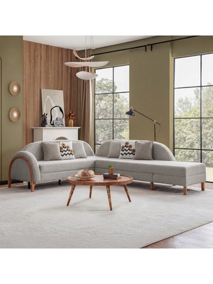 Cavissa Home Living Cavis Bohem Coco Yataklı Sandıklı Köşe Koltuk Takımı