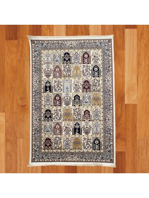Mevlana Bazaar Otantik Karma Desenli 120 x 180 Dijital Baskı Halı