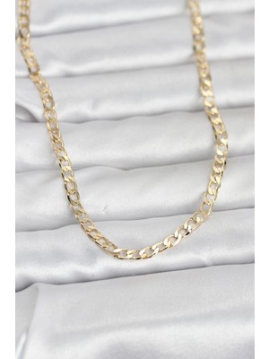 Prativas 14K Gold Renk Zincir Model 60cm Kadın Kolye - PRT3500EB10295