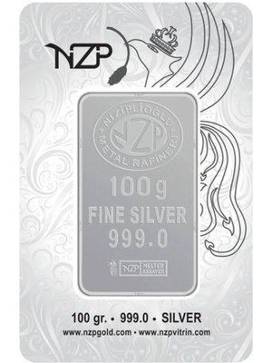 By Devli 100 Gram Kulçe Gümüş 999,9