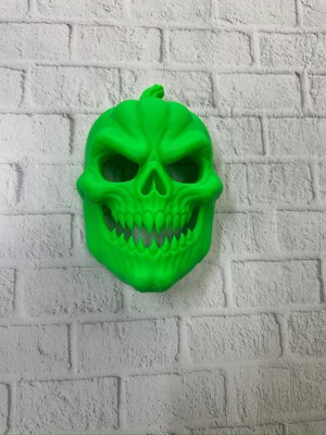 Renklime Yeşil Maske Dekor Ev ve Parti Süsleme Ürünü