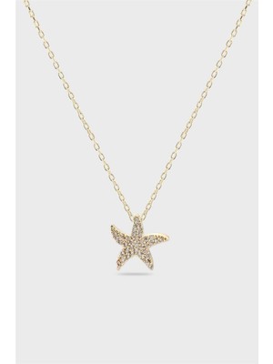 The Originals Zirkon Deniz Yıldızı Figürlü Kolye 45 cm