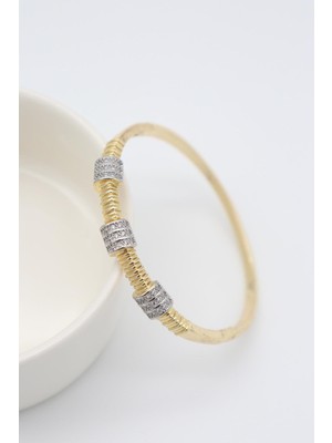 The Originals Zarif Model Zirkon Taşlı Vip Kelepçe