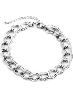 The Originals 316L Çelik Samanyolu Bileklik Gümüş Renk