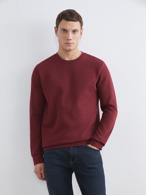 Lc Waikiki Yeni Sezon Bisiklet Yaka Erkek Kalın Sweatshirt