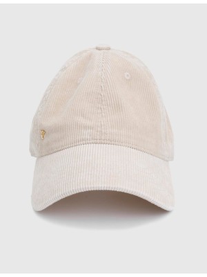 İLVİ Blen Kadife Krem Unisex Şapka