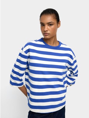 Parfois Çizgili Sweatshirt