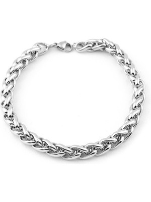 The Originals Erkek 316L Çelik Zincir Bileklik 19 cm 6 mm Genişlik