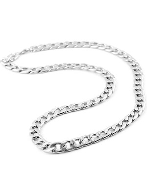 The Originals Erkek 316L Çelik Zincir Kolye 60 cm 9 mm Genişlik