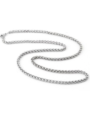 The Originals Erkek 316L Çelik Zincir Kolye 60 cm 3 mm Genişlik
