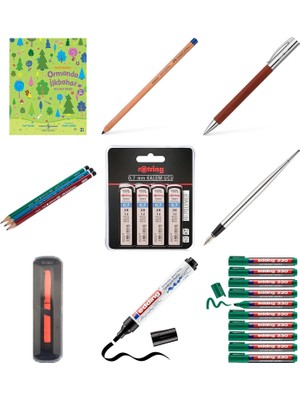 Faber-Castell Pitt Pastel Renkli Kalem, Açık Mavi... +8 Parça Fırsat Seti