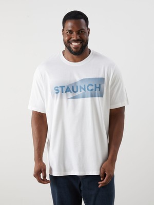 Lc Waikiki Yeni Sezon Büyük Beden Bisiklet Yaka Baskılı Penye Erkek Tişört