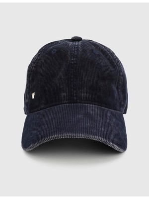 İLVİ Blen Kadife Lacivert Unisex Şapka