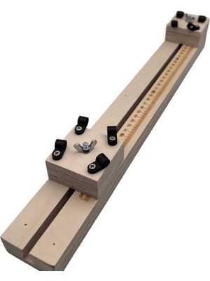 Normadia Huş Ağacı Paracord Bileklik ve Tasma Örme Tahtası, Profesyonel Jig