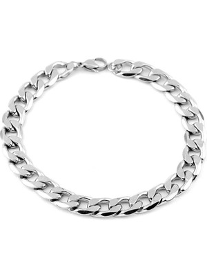 The Originals Erkek 316L Çelik Zincir Bileklik 19 cm 8 mm Genişlik