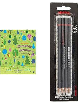 Rotring 2b Sınav Kalemi, 4'lü Paket... +1 Parça Fırsat Seti