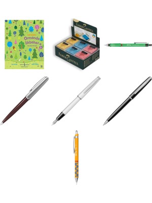 Faber-Castell Renkli Hamur Silgi, 18’li, Kutulu, Kolay Şekil... +6 Parça Fırsat Seti