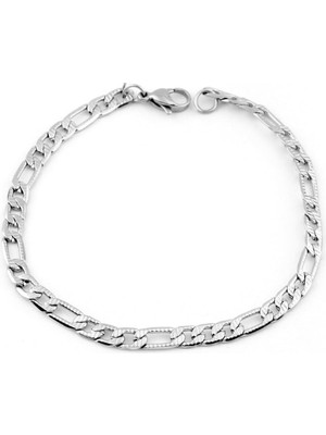 The Originals Erkek 316L Çelik Zincir Bileklik 19 cm 7 mm Genişlik