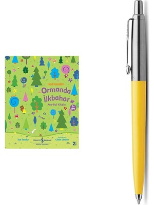 Parker Jotter Original Sarı Ct Tükenmez Kalem... +1 Parça Fırsat Seti