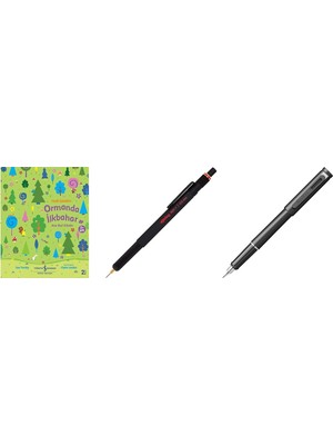 Rotring 800+ Iki Fonksiyonlu Mekanik Gizli Uçlu Kurşun Kalem... +2 Parça Fırsat Seti