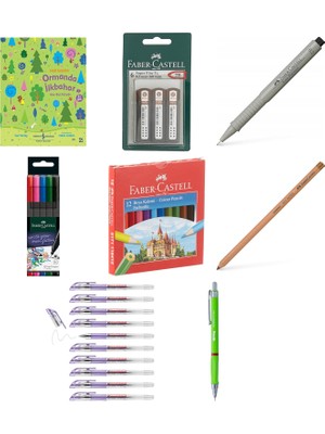 Faber-Castell 6'li Grip Min 0, 5... +7 Parça Fırsat Seti