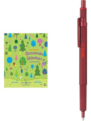 Rotring 600 Tükenmez Kalem, Kırmızı... +1 Parça Fırsat Seti