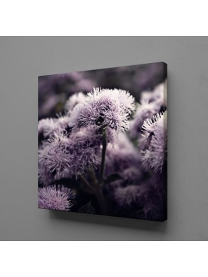 Technopa LİLA ÇİÇEK KANVAS TABLO - 110x110cm