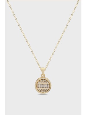 The Originals Zirkon Yuvarlak Model Kolye 45 cm