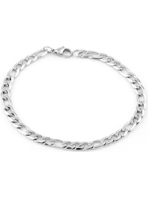 The Originals Erkek 316L Çelik Zincir Bileklik 19 cm 5 mm Genişlik