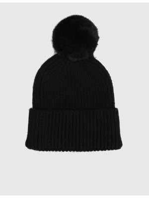 İLVİ Biane Triko Siyah Unisex Bere