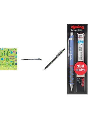 Faber-Castell Grip 1345/47 2022 Versatil Kalem, 0.7 Mm, Gri,... +3 Parça Fırsat Seti