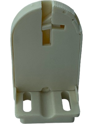 MorPerde Stor Perde Dar Kasa Tırnaklı Mandallı Krem Plastik Ayak