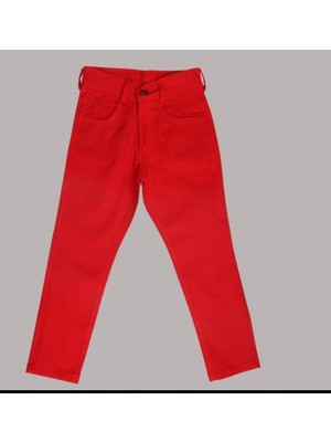 Gala Stil Gala Dar Kesim Keten Çocuk Pantolon