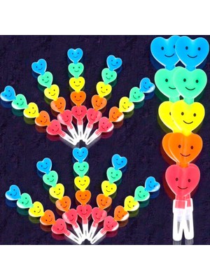 Kuzey Oyuncak 48 Adet Yumurtlayan Kalpli Kalem Kalpli Emojili Kurşun Kalem Renkli Kalpli Kalem Karne Hediyesi