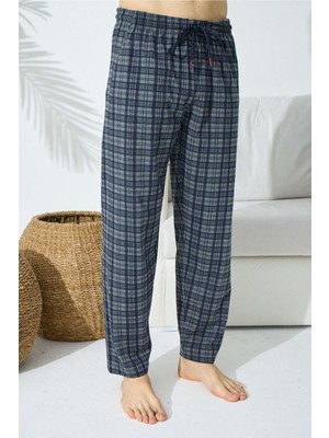 Kly Ekose Ince Tek Alt Rahat Pamuk Penye Pijama