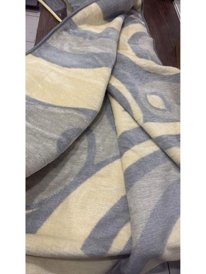 Ceritoğlu Battaniye - Iki Taraflı Çift Kişilik Desenli Ekstra Yumuşak Soğuk Geçirmez