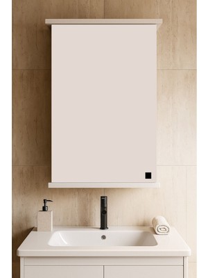 Orysa Design Bd-2 Tek Kapaklı Aynasız Banyo Dolabı, Duvar Dolabı