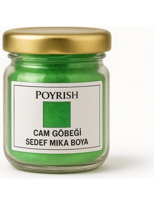 Poyrish Cam Göbeği Sedef Mika Boya 50 Gr.
