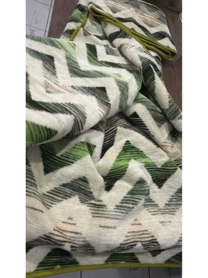 Ceritoğlu Battaniye - Iki Taraflı Çift Kişilik Desenli Ekstra Yumuşak Soğuk Geçirmez