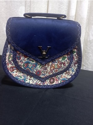 Öykücanbu Otantik Terme Kumaş  Omuz Çantası '' Telefon Çantası Hediyeli ''