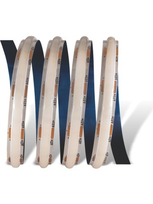 5 Metre Cata Ct 4541 216 Çipli Iç Mekan Cob Şerit LED Beyaz 12V