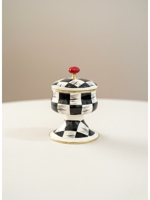 Faralya Home Emaye Lüx Dama Şekerlik