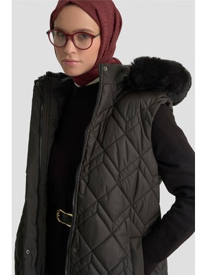 Armine Yelek 25KT505 Siyah