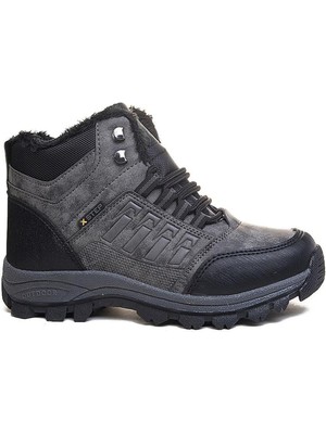 Celira Hkursat Xsp Füme Outdoor Kürklü Erkek Kışlık Bot Ayakkabı
