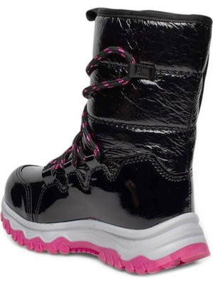 Celira Hkursat Snw Siyah Fuji Suya Dayanıklı Kaymaz Kız Çocuk Kar Botu
